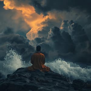 Tormenta Suave: Lluvia Y Melodías Relajantes Con Truenos - Iguata