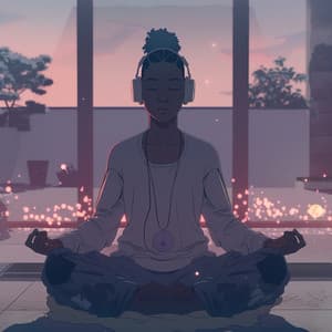 Lofi Meditation Echoes: Calm Cadences - Meditation Music Playlist