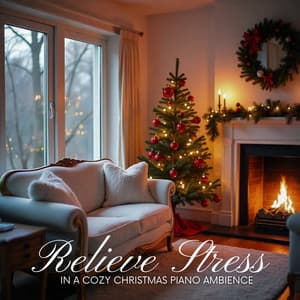 Relieve Stress in a Cozy Christmas Piano Ambience - Christmas Holiday Songs