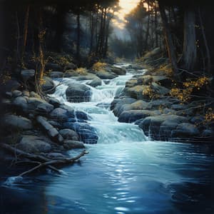 Calma Felina: Ecos Del Arroyo Binaural - Estudio de ritmos binaurales puros