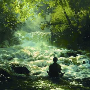 Water Calm: Stream Meditation Echoes - My Meditation Music