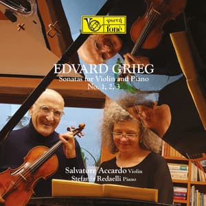 Edvard Grieg: Sonatas for Violin and Piano Nos. 1, 2 & 3 - Edvard Grieg