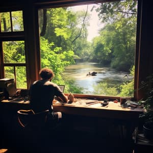 Música Relajante: Serenidad En La Concentración A La Orilla Del Agua - Acústica de la Naturaleza