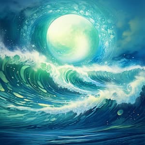 Tranquil Yoga Melodies: Ocean Breeze Rhythms - Muse K
