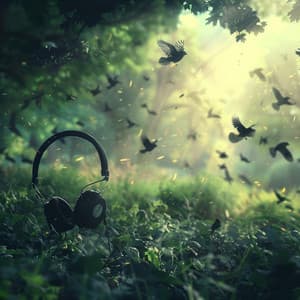 Binaural Creek Harmony: Birds in Nature's Symphony - 92 96 Hz - 432Hz Positive Energy