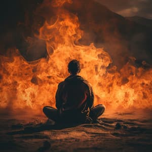 Focus Fire: Intense Flame Harmony - Zen Music Academy
