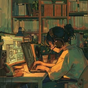 Lofi Study Grooves: Focus and Flow - Relaxing Study Music Retro