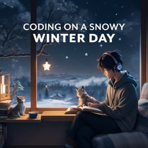 Coding on a Snowy Winter Day: This is Lofi for Studying and Coffee Chill - Lofi Coding Evolution