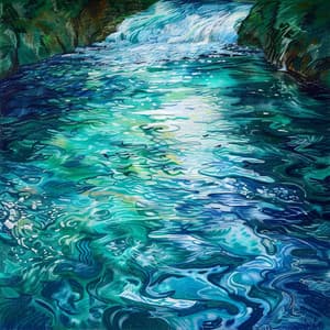 Sonidos Serenos De Corriente: Pura Tranquilidad De La Naturaleza - Súper Naturales