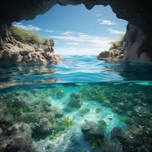 Cats' Binaural Ocean Sanctuary: Gentle Waves - 432 Hz Frequncies