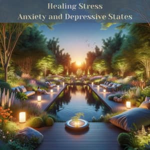 Healing Stress Anxiety and Depressive States: Heal Mind, Body and Soul Calming Music - Sweet Music Relaxation