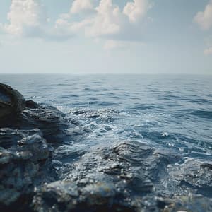 Binaural Ocean for Calm Baby Naptime - Baby Sleep Music