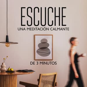 Escuche una Meditación Calmante de 3 Minutos: Reformule Situaciones Estresantes, Enfocado en Aceptar lo Que le Está Pasando a Tu Mentalidad, Para Dejar ir Las Emociones Negativas - Relajación