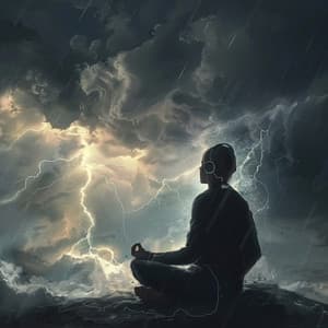 Thunder Relaxation: Calming Melodic Drift - Relaxxium