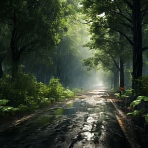 Cats' Binaural Rain Sanctuary: Calming Melodies - Cats Music Dreams