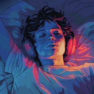 Sleep Serenity Lofi: Gentle Nocturnal Echoes - .Night