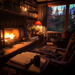 Sesión De Estudio A La Luz Del Fuego: Sondios De Aprendizaje Con Un Piano Armonioso - Mentevelloso