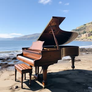 El Abrazo Del Océano: Canciones De Cuna Para Piano En Castillos De Coral - Piano Romantico