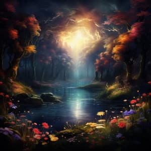 Relaxation by the River: Serene Relaxing River Rhapsody - Wind Sounds