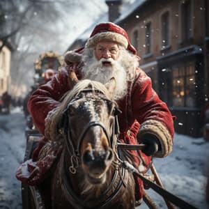 Galloping Santas Sleigh - Christmas Music 2023