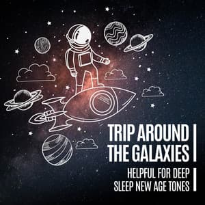 Trip Around the Galaxies – Helpful for Deep Sleep New Age Tones - Sleep New Age Master