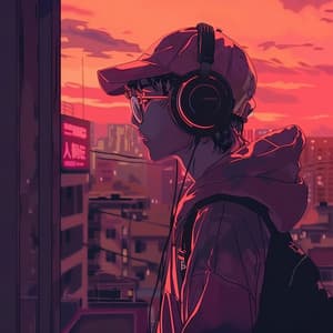 Rooftop Retreat: Lofi Sounds Above - Calm Lofi Sounds
