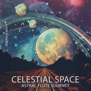 Celestial Space: Astral Flute Floating Journey, Soul Therapy & Spiritual Connection - Emerald Misty