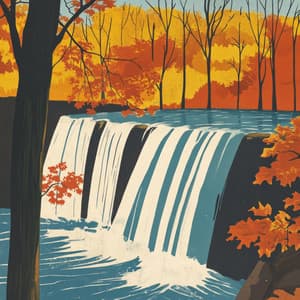 Cascading Time: A Kaleidoscope of Patterns in Waterfalls - Water Effects Center