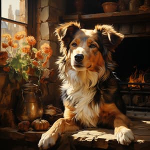 La Cadencia Canina De Las Brasas: Fuego Y Música - Música feliz de la mañana