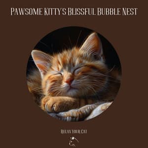 Pawsome Kitty's Blissful Bubble Nest - Relax Your Cat