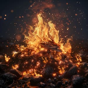 Binaural Fire Glow: Warmth for Sleep - hushly