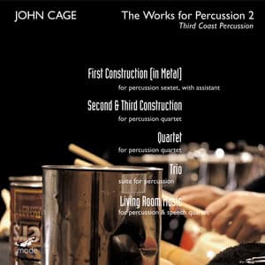 Cage: The Works for Percussion, Vol. 2 - John Cage