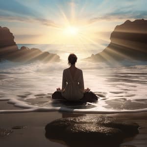 Océano Meditativo: Sinfonía De Un Horizonte Calmado - Espíritu líquido tranquilo