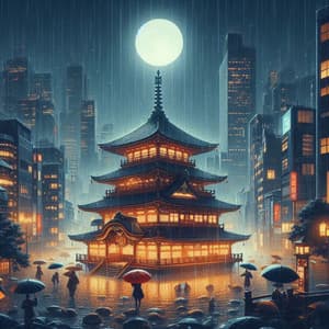 Loud Rain Noise to Sleep - Hypnosis Therapy