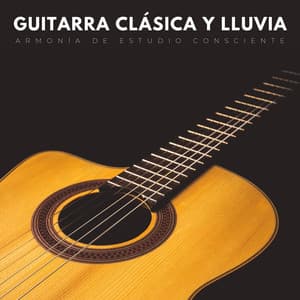 Guitarra Clásica Y Lluvia: Armonía De Estudio Consciente - Café universitario de jazz