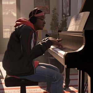 Peaceful Pixels: The Art of Calm Gaming - Klaviermusik