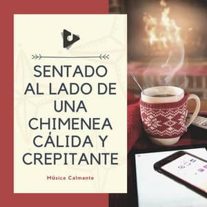 Sentado al lado de una chimenea cálida y crepitante - Sonidos De Fuego
