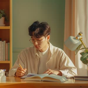 Latidos De Estudio Enfocados: Armonías De Concentración - Chicos de música de estudio cerebral