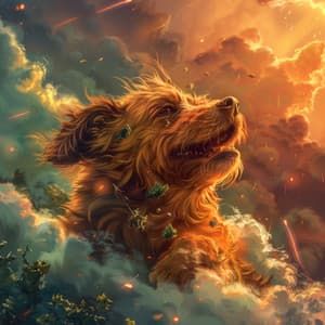 Galaktische Hundepfoten: Himmlische Erholung - Hunde Entspannungsmusik