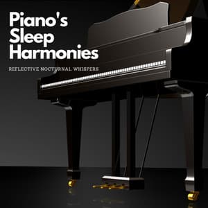 Piano's Sleep Harmonies: Reflective Nocturnal Whispers - Amazing Jazz Piano Background