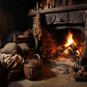 Serenidad Del Fuego Etéreo: Llamas Musicales Para La Meditación - Bucles ASMR