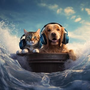 Ocean Calm: Pets Gentle Sounds - Calm Pets Music Academy