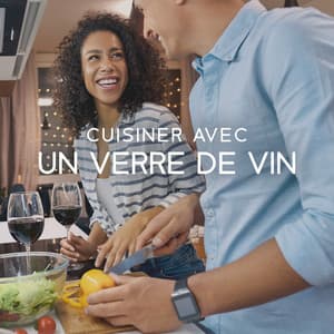 Cuisiner avec un verre de vin: Musique jazz relaxante, soirée détente après le travail - Jazz Douce Musique d'Ambiance