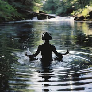 Creek Meditation Harmony: Quiet Waters Melody - Meditators