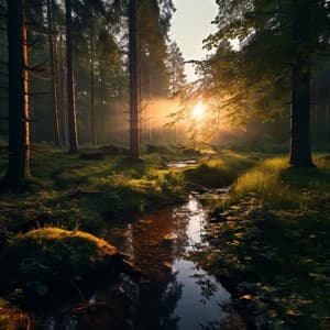 Ecos Relajantes Del Río: Coral Melódico Junto Al Agua - Arce plateado