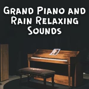Grand Piano and Rain Relaxing Sounds - Chill Lounge Hotel