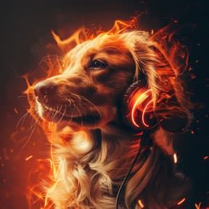 Dogs by the Fire: Soothing Sounds - Music for Dog's Ear