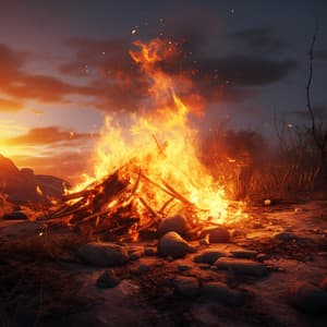 Crackling Fire: Relaxing Ambient Sounds - Relaxing BGM Project