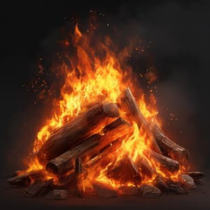 Fireside Lullabies: Calming Flames for Deep Sleep Journeys - Sleeping Voyage