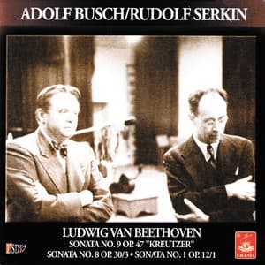 Beethoven; Sonata for Violin and Piano Nos. 1, 8, 9 - Ludwig van Beethoven